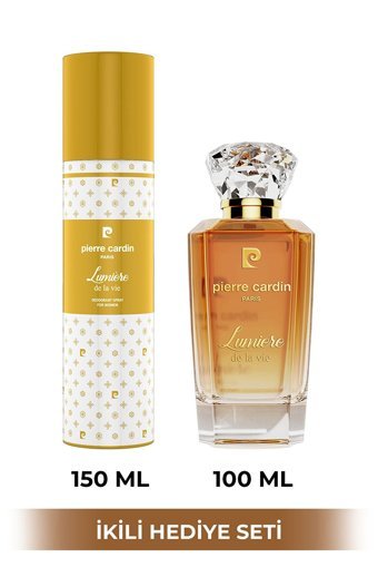Pierre Cardin Lumiere De La Vie İkili Kadın Parfüm Deodorant Seti EDP
