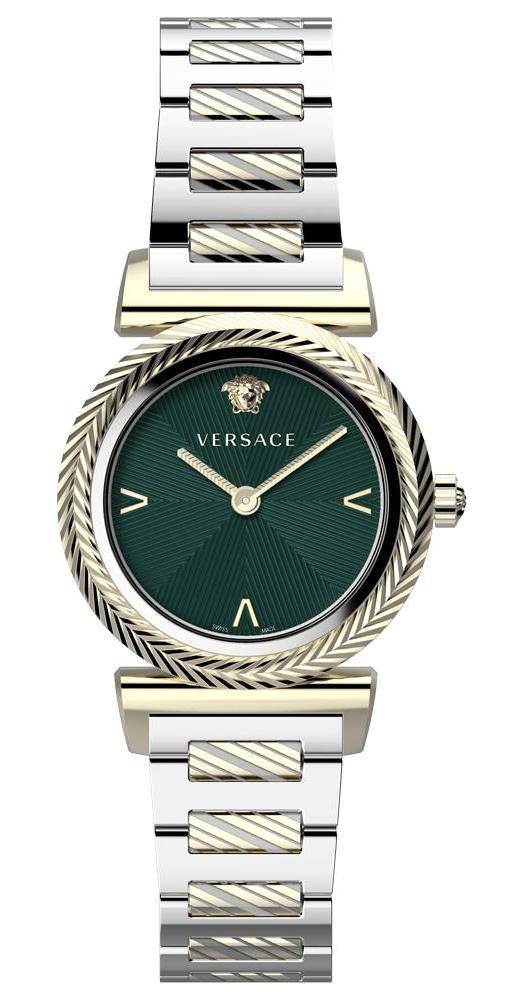 Versace VRSCVERE02320 35 mm Altın-Gri Çelik Kordon Analog Kadın Kol Saati