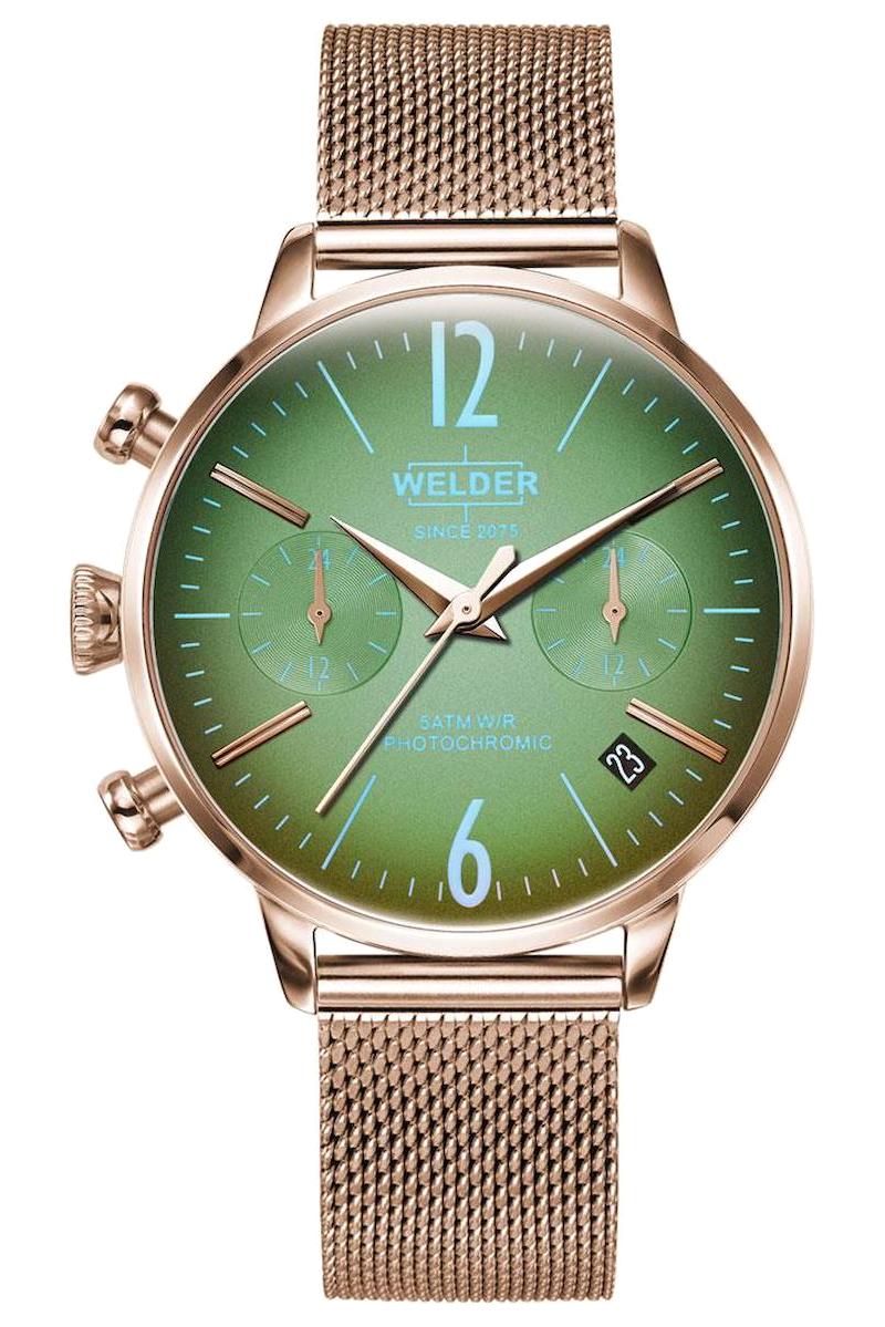 Welder Watch WWRC715 Takvimli 40 mm Altın Çelik Kordon Analog Kadın Kol Saati