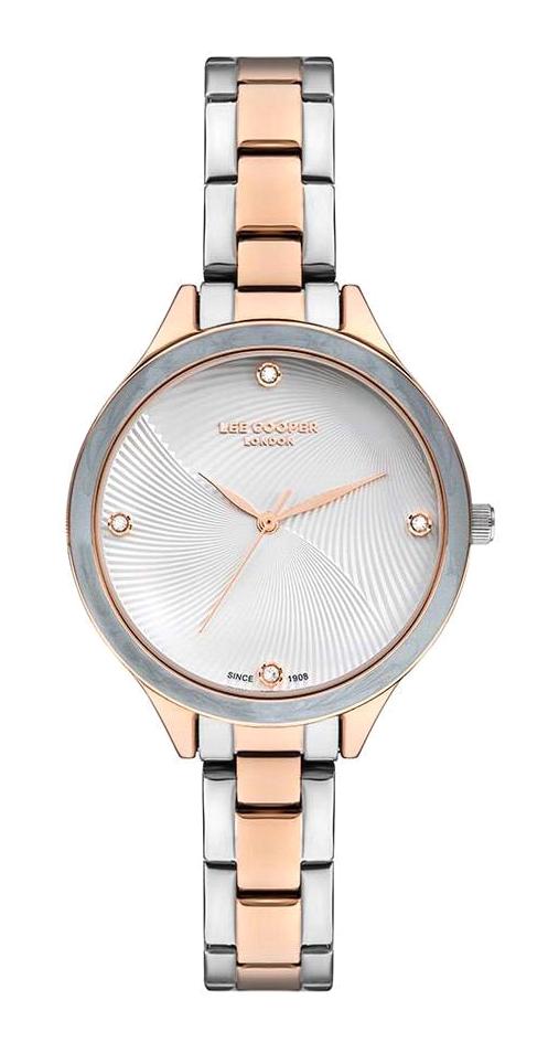 Lee Cooper LC07389.530 37 mm Rose Gold Çelik Kordon Analog Kadın Kol Saati