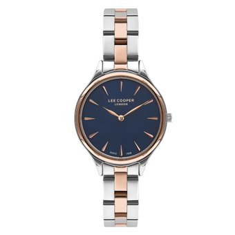 Lee Cooper LC07568.590 40 mm Gri-Rose Gold Çelik Kordon Analog Kadın Kol Saati