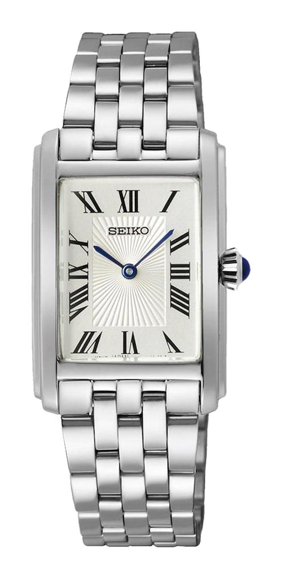 Seiko SWR083P 22.2 mm Gri Çelik Kordon Analog Kadın Kol Saati