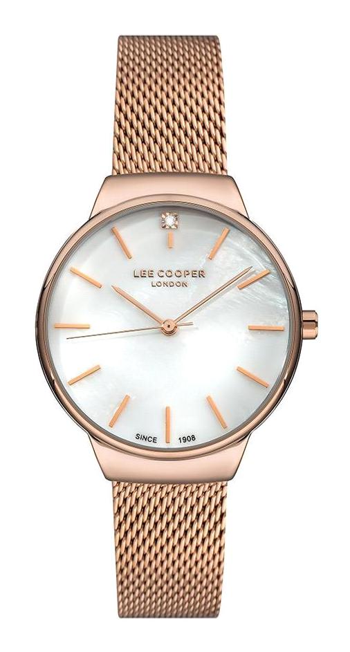 Lee Cooper LC07343.430 36 mm Rose Gold Metal Kordon Analog Kadın Kol Saati