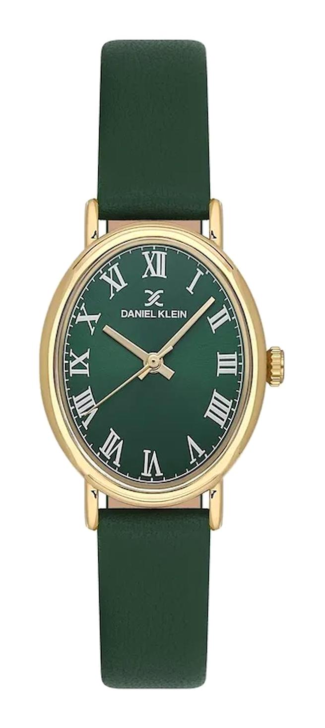 Daniel Klein DKF.2316L.02 25 mm Yeşil Metal Kordon Analog Kadın Kol Saati