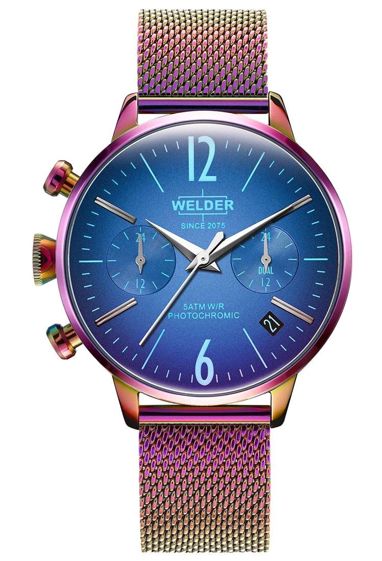 Welder Watch WWRC738 Takvimli 38 mm Çok Renkli Çelik Kordon Analog Kadın Kol Saati