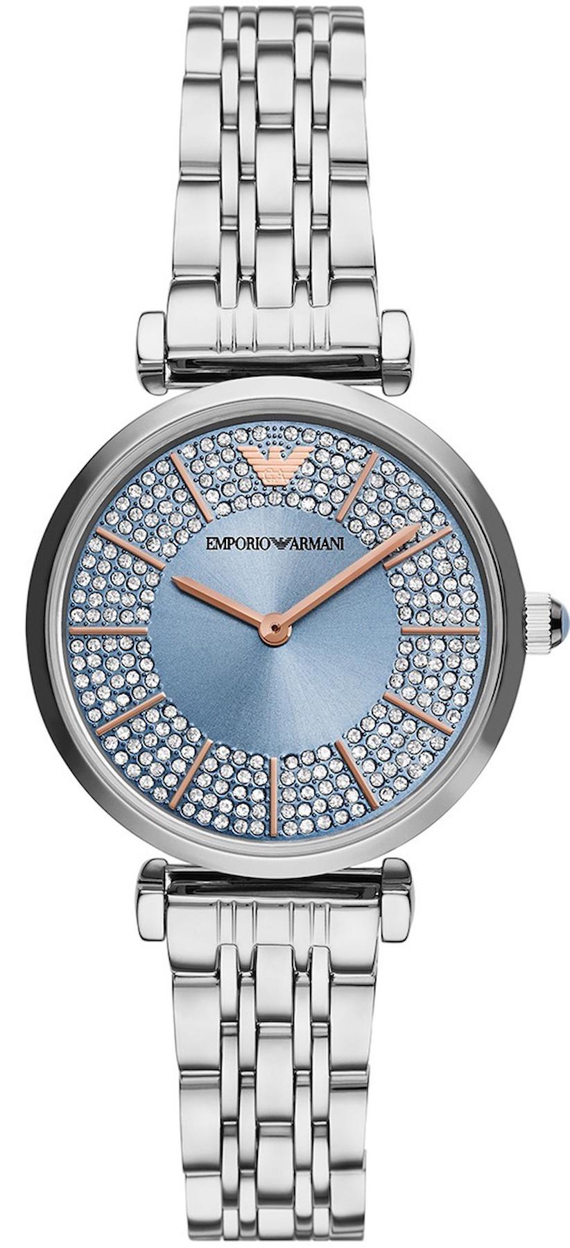 Emporio Armani AR11594 32 mm Gri Çelik Kordon Analog Kadın Kol Saati