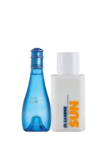 Davidoff Cool Water İkili Kadın Parfüm Seti EDT 100 ml + Jil Sander Sun 75 ml