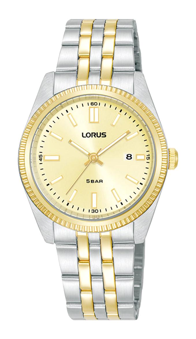 Lorus RJ280BX9 Takvimli 40 mm Gri Çelik Kordon Analog Kadın Kol Saati