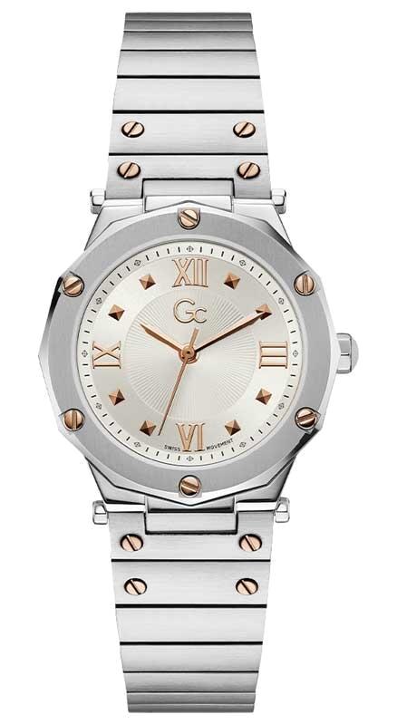 Guess GCY60001L1MF 36 mm Gri Metal Kordon Analog Kadın Kol Saati