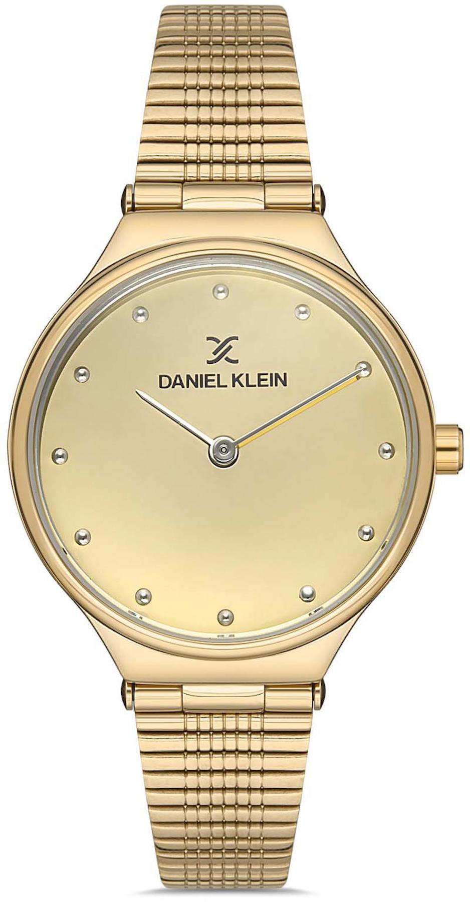 Daniel Klein DK.1.12989.5 32 mm Altın Çelik Kordon Analog Kadın Kol Saati