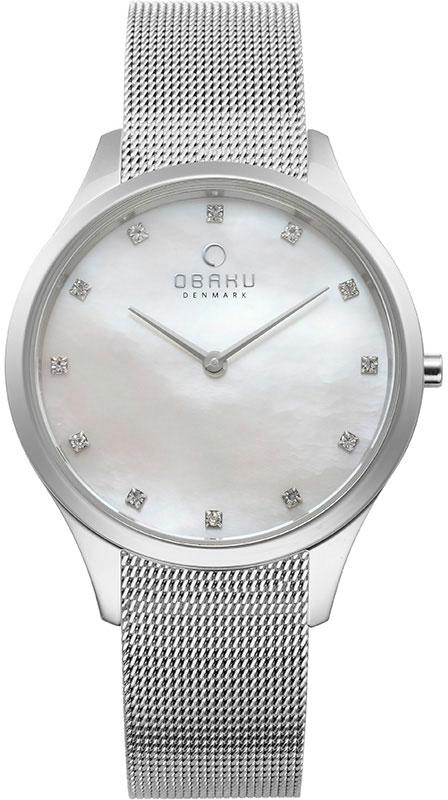 Obaku Denmark V217LXCWMC 36 mm Gri Çelik Kordon Analog Kadın Kol Saati