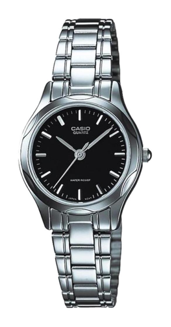 Casio LTP-1275D-1ADF 28 mm Gri Çelik Kordon Analog Unisex Kol Saati