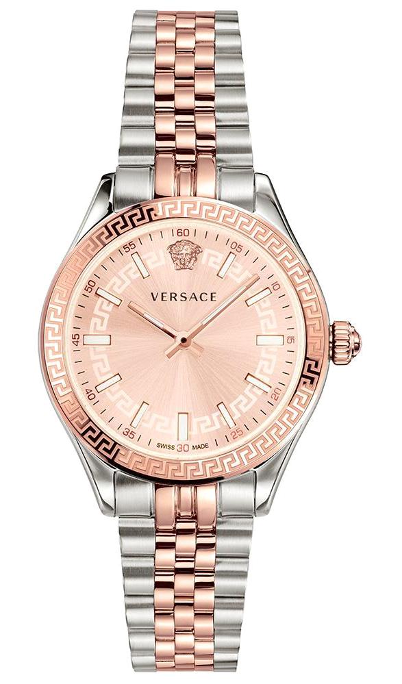 Versace VRSCVEHU00620 36 mm Gri-Rose Gold Çelik Kordon Analog Kadın Kol Saati