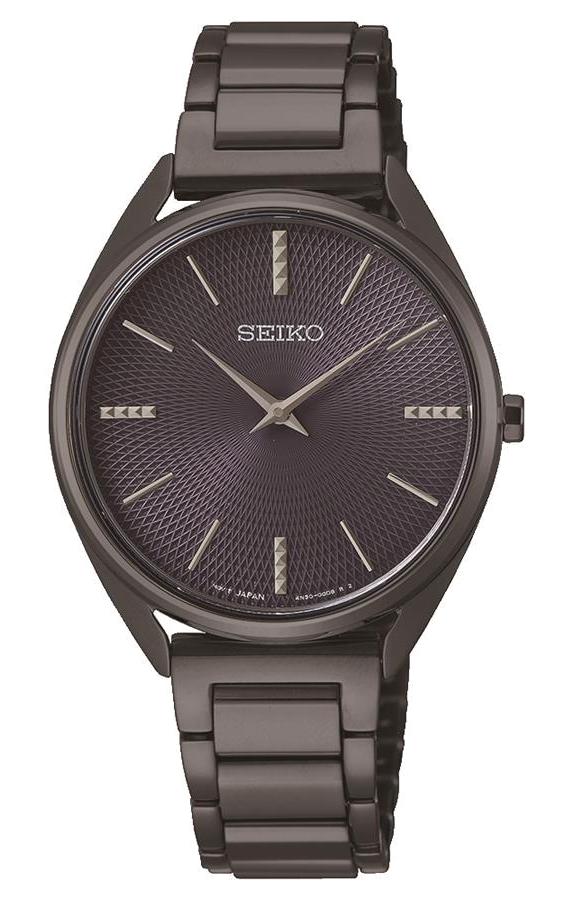 Seiko SWR035P 32 mm Siyah Çelik Kordon Analog Kadın Kol Saati