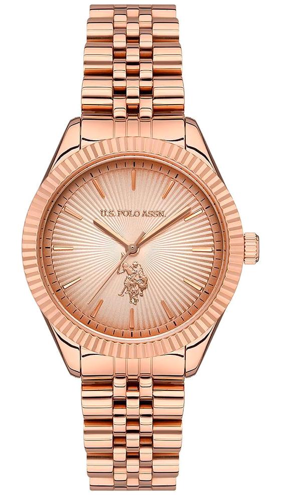 U.S. Polo Assn USPA2045-02 34 mm Rose Gold Çelik Kordon Analog Kadın Kol Saati