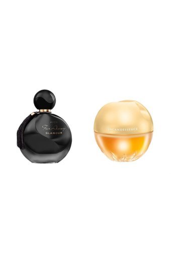 Avon Far Away Glamour İkili Kadın Parfüm Seti EDP 50 ml + Incandessence 50 ml