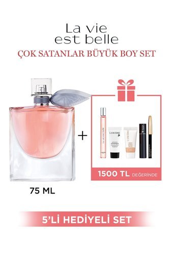 Lancome La Vie Est Belle 6 Parça Mini Kadın Parfüm Seti EDP