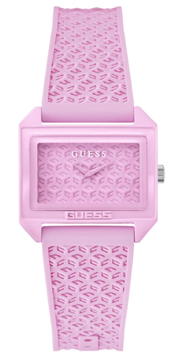 Guess GUGW0677L2 36 mm Pembe Silikon Kordon Analog Kadın Kol Saati