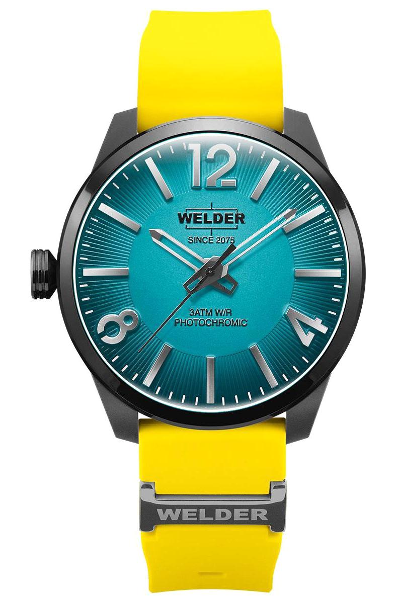 Welder Watch WWRL1004 46 mm Sarı Silikon Kordon Analog Kadın Kol Saati