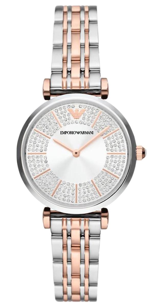 Emporio Armani AR11537 32 mm Gri-Rose Gold Çelik Kordon Analog Kadın Kol Saati