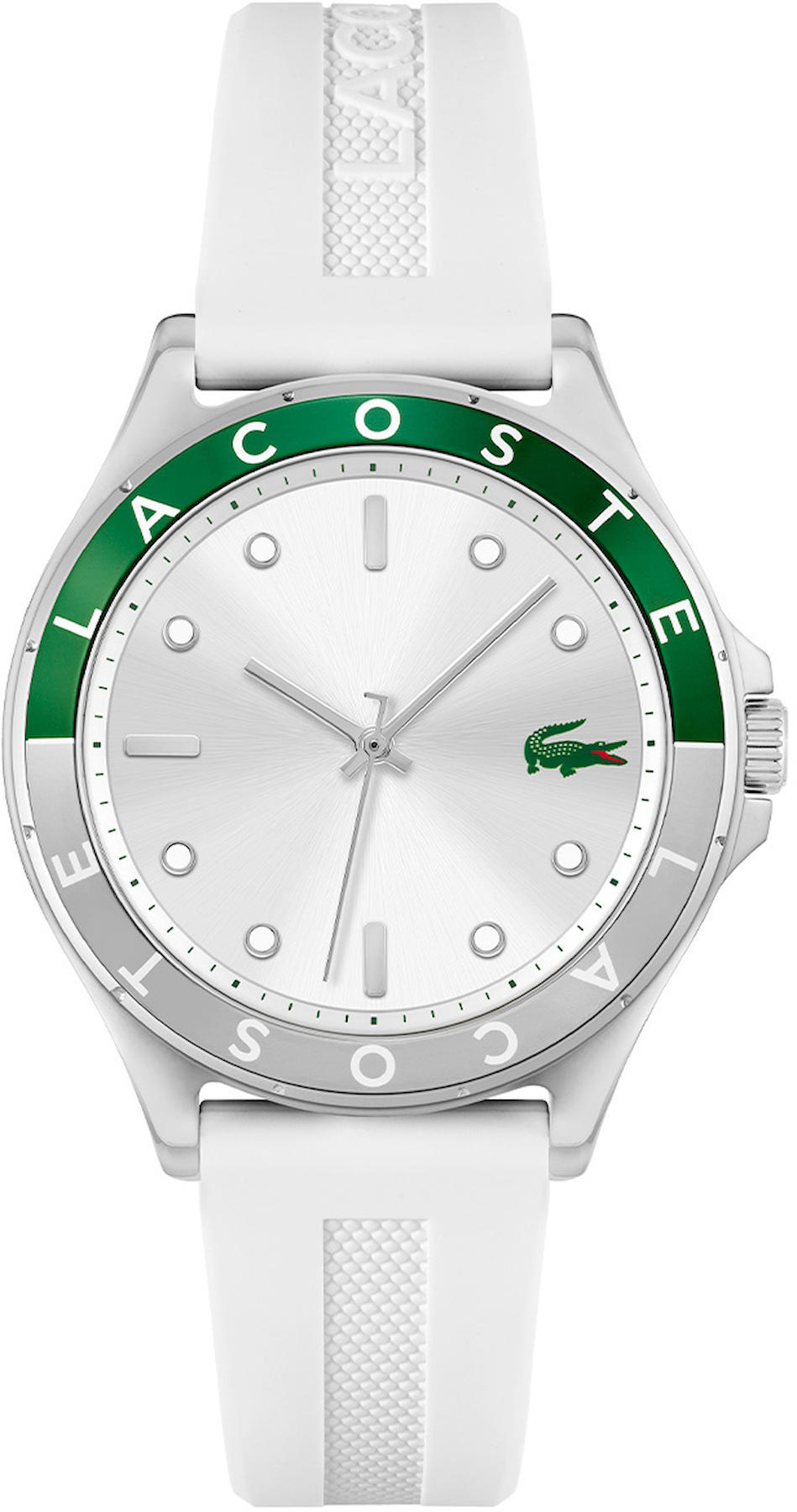 Lacoste LAC2001265 38 mm Gri Plastik Kordon Analog Kadın Kol Saati