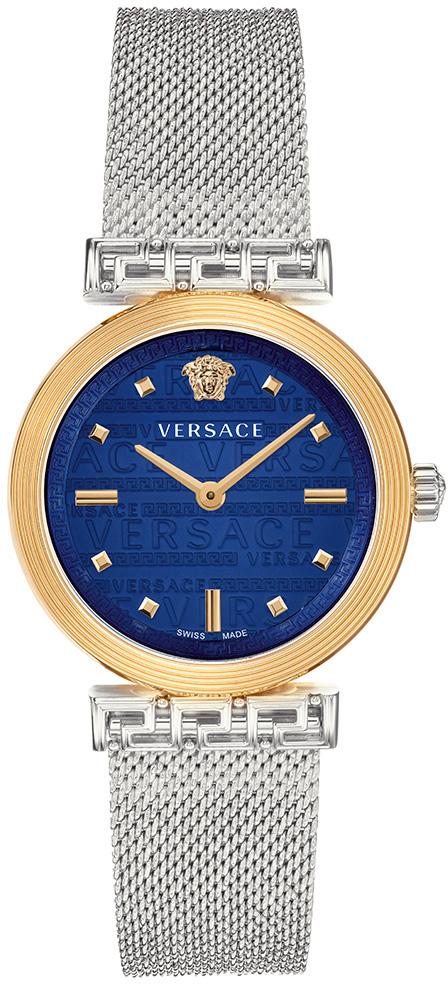 Versace VRSCVELW00520 34 mm Gri Çelik Kordon Analog Kadın Kol Saati