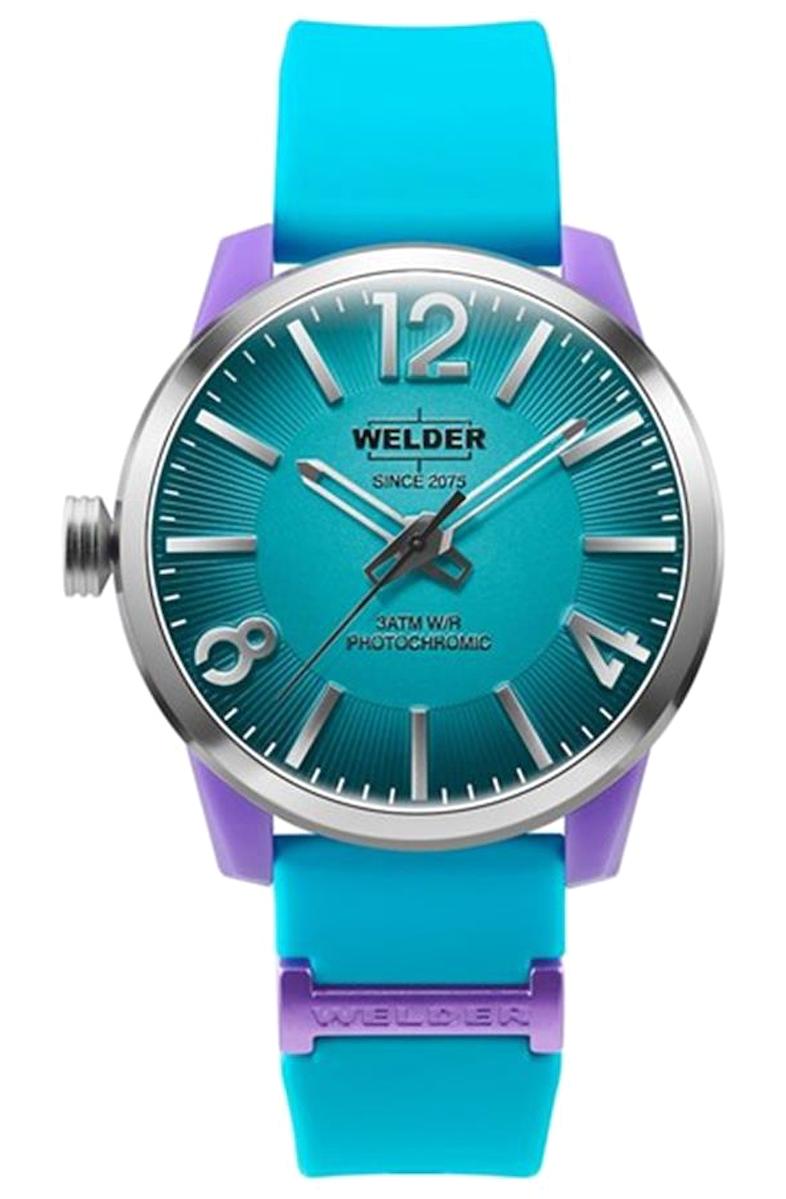 Welder Watch WWRL2005 40 mm Mavi Silikon Kordon Analog Kadın Kol Saati