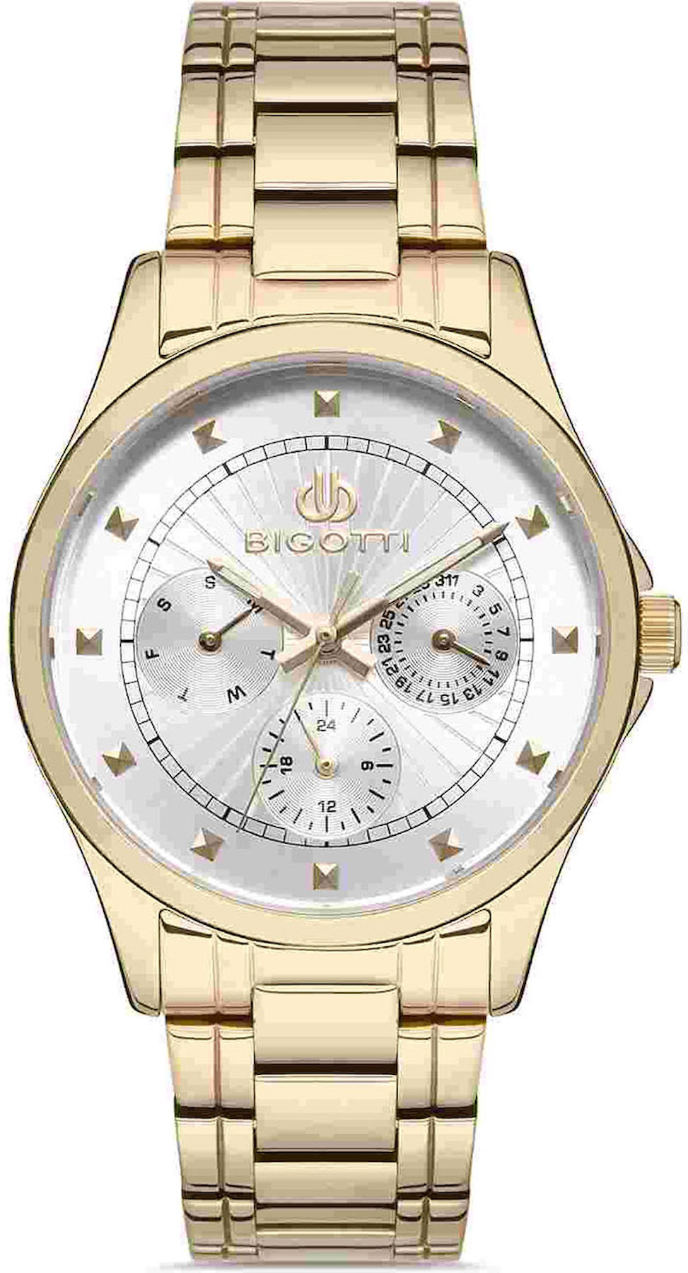 Bigotti BG.1.10215.3 36 mm Altın Çelik Kordon Analog Kadın Kol Saati