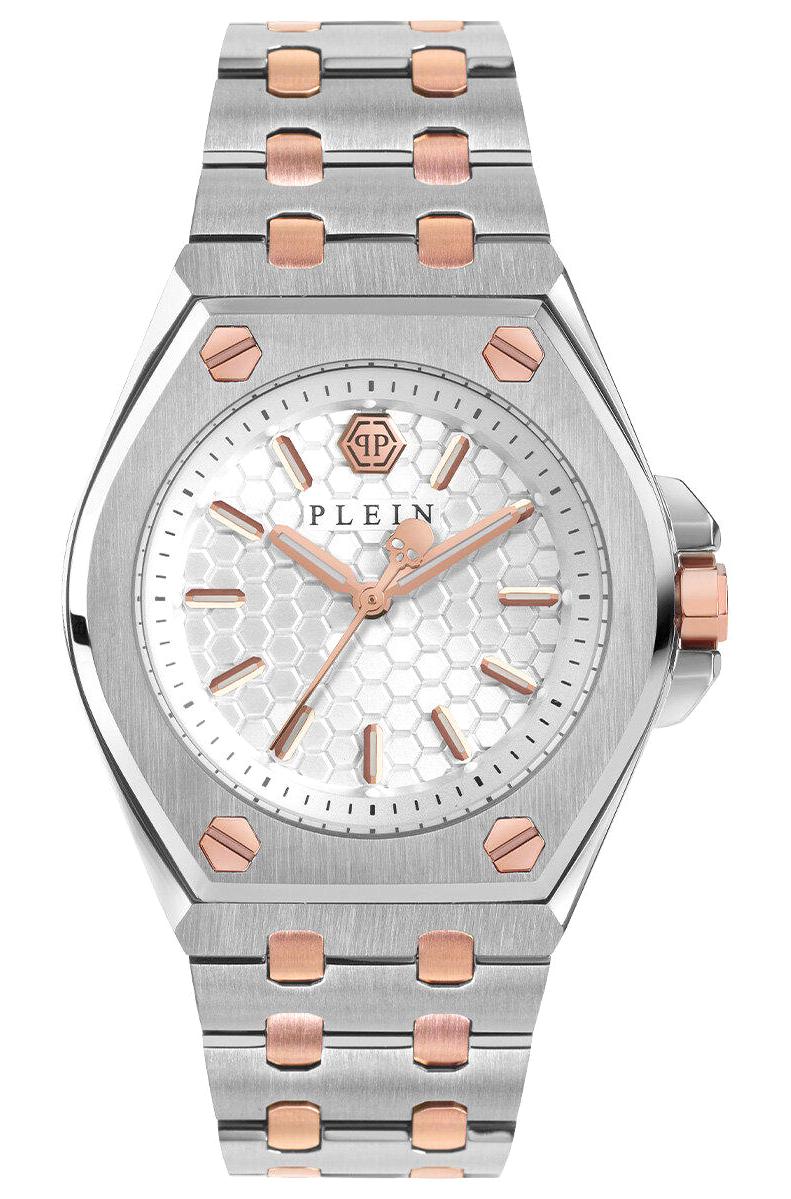 Philipp Plein PWJAA0622 38 mm Gri-Rose Gold Çelik Kordon Analog Kadın Kol Saati