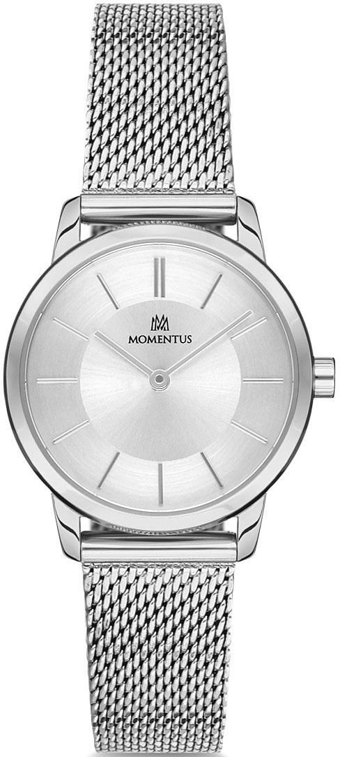 Momentus CW121S-02SS 28 mm Gri Çelik Kordon Analog Kadın Kol Saati