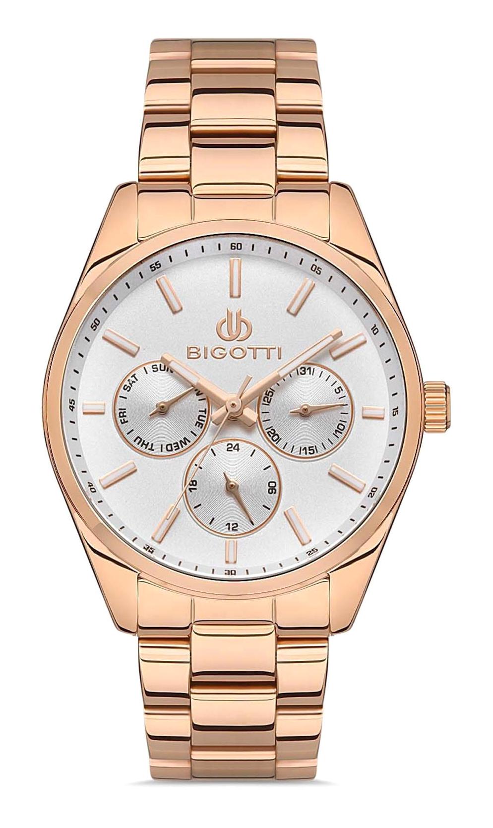 Bigotti BG.1.10368.2 36 mm Rose Gold Çelik Kordon Analog Kadın Kol Saati