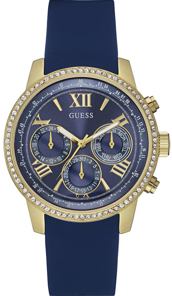 Guess GUW0616L2 36 mm Lacivert Silikon Kordon Analog Kadın Kol Saati