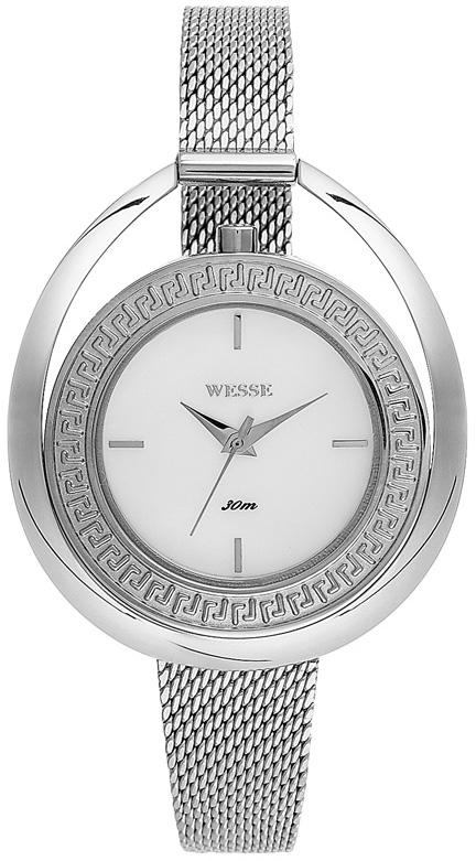 Wesse WWL3008-01M 39 mm Gri Çelik Kordon Analog Kadın Kol Saati