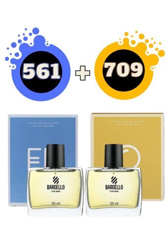 Bargello 561 Fresh İkili Erkek Parfüm Seti EDP 50 ml + 709 Oriental 50 ml