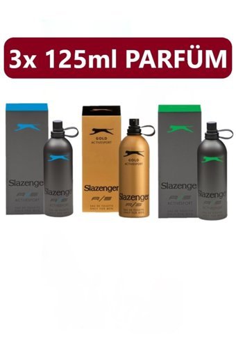 Slazenger Active Sport 3 Parça Erkek Parfüm Seti EDT