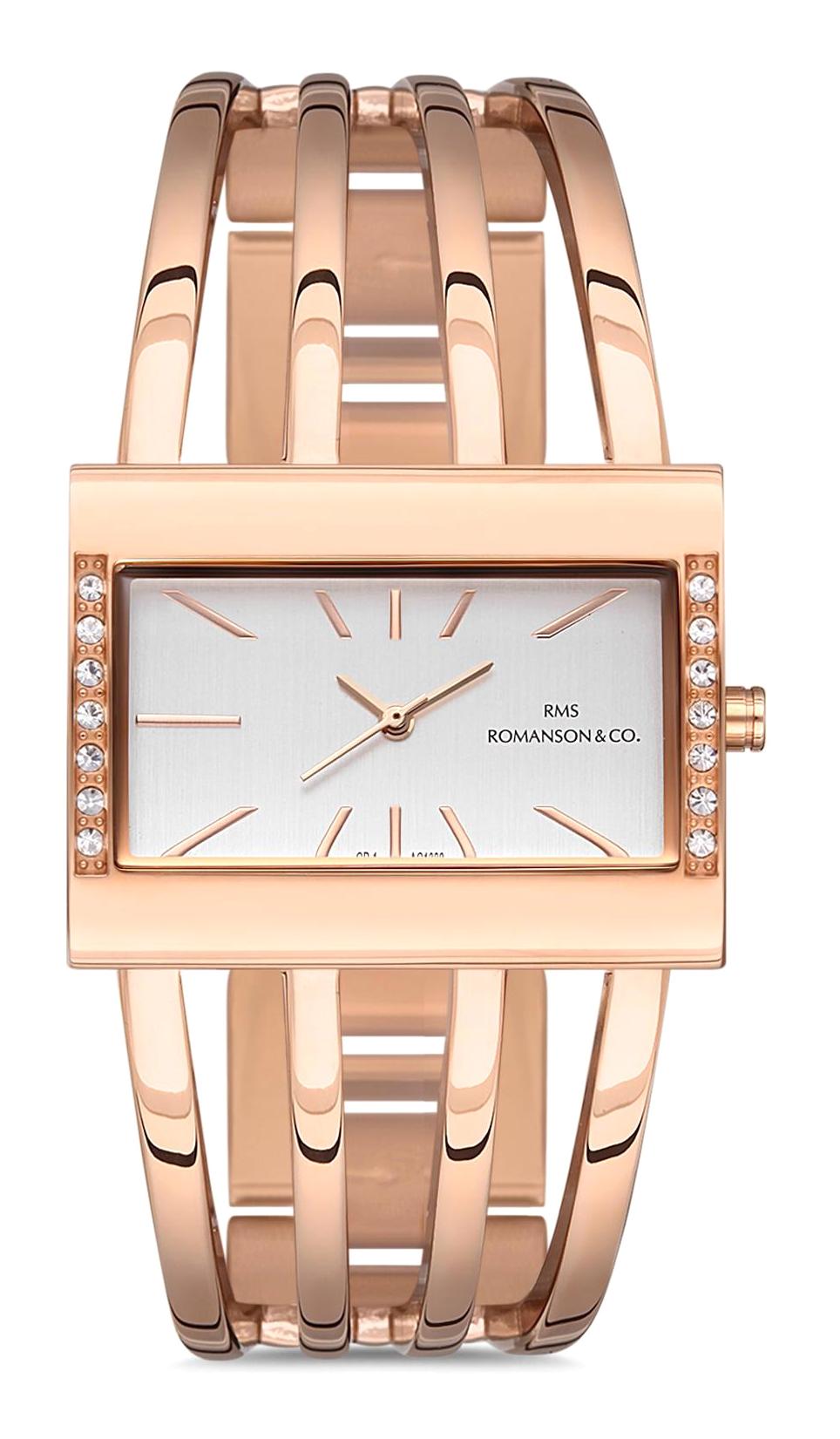 Romanson GR.1.AG1382.02 33 mm Rose Gold Çelik Kordon Analog Kadın Kol Saati