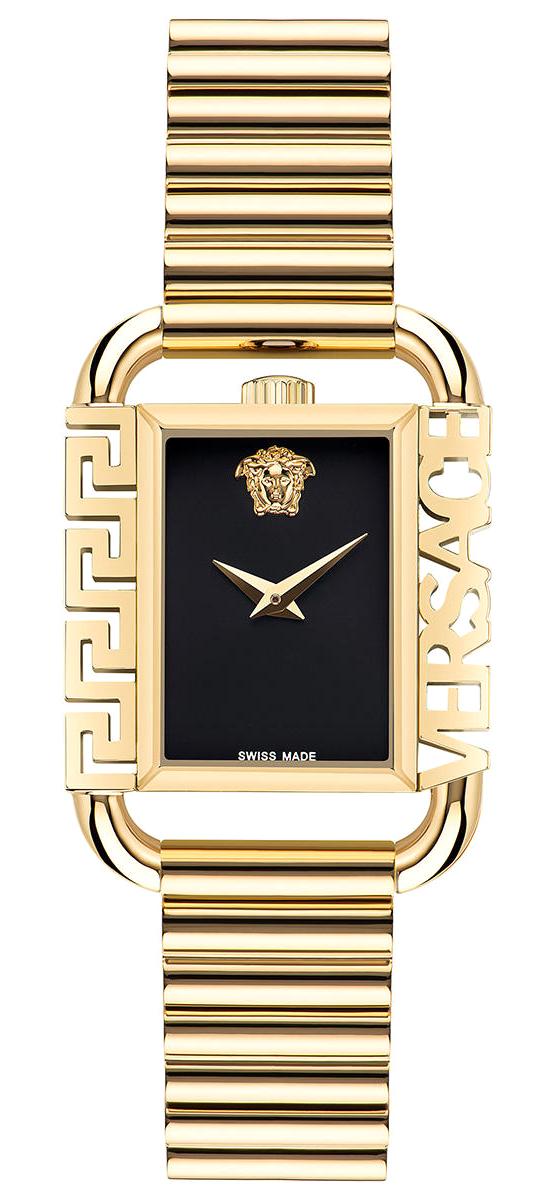 Versace VRSCVE3B00522 29 mm Altın Çelik Kordon Analog Kadın Kol Saati