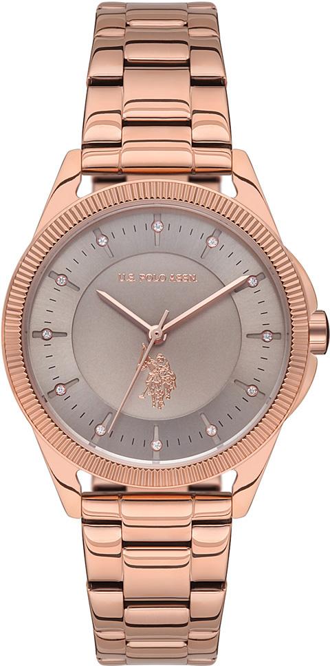 U.S. Polo Assn USPA2018-02 37 mm Rose Gold Metal Kordon Analog Kadın Kol Saati