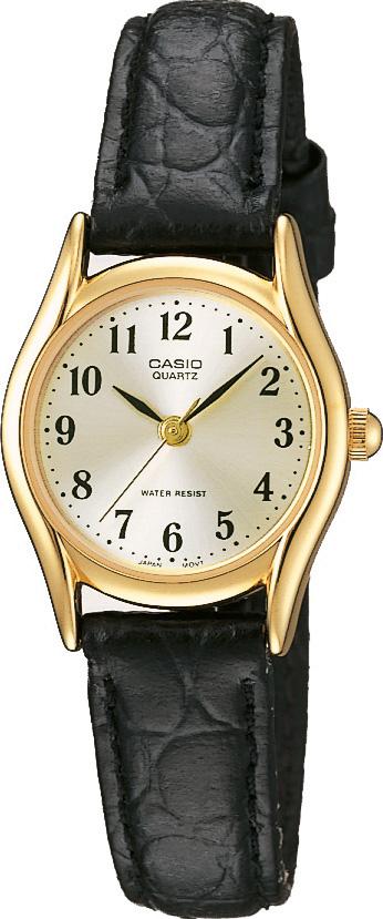 Casio LTP-1094Q-7B2RDF 23 mm Siyah Deri Kordon Analog Kadın Kol Saati