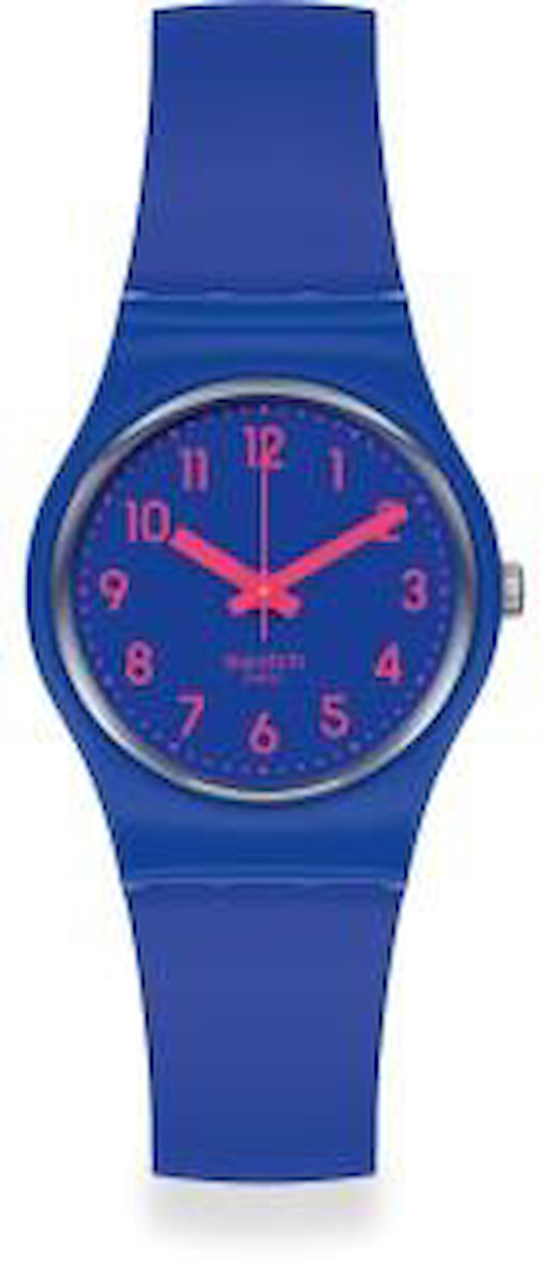 Swatch LS115C 25 mm Lacivert Metal Kordon Analog Kadın Kol Saati