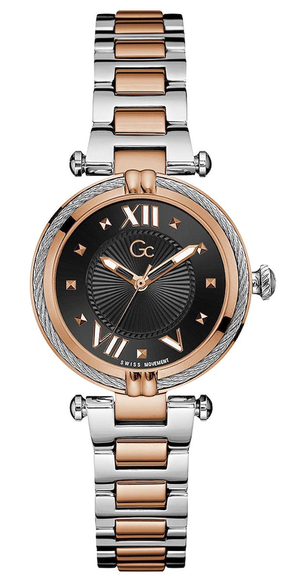 Guess GCZ24002L2MF 32 mm Gri-Rose Gold Çelik Kordon Analog Kadın Kol Saati