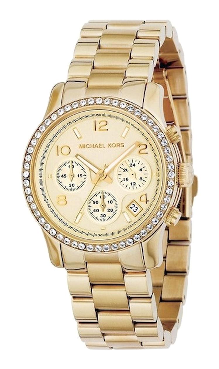 Michael Kors MK5130 Takvimli 38 mm Altın Çelik Kordon Analog Kadın Kol Saati