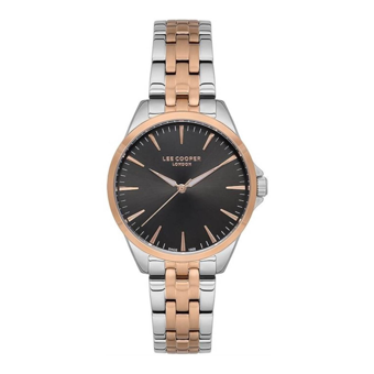 Lee Cooper LC07120.560 40 mm Rose Gold Metal Kordon Analog Kadın Kol Saati