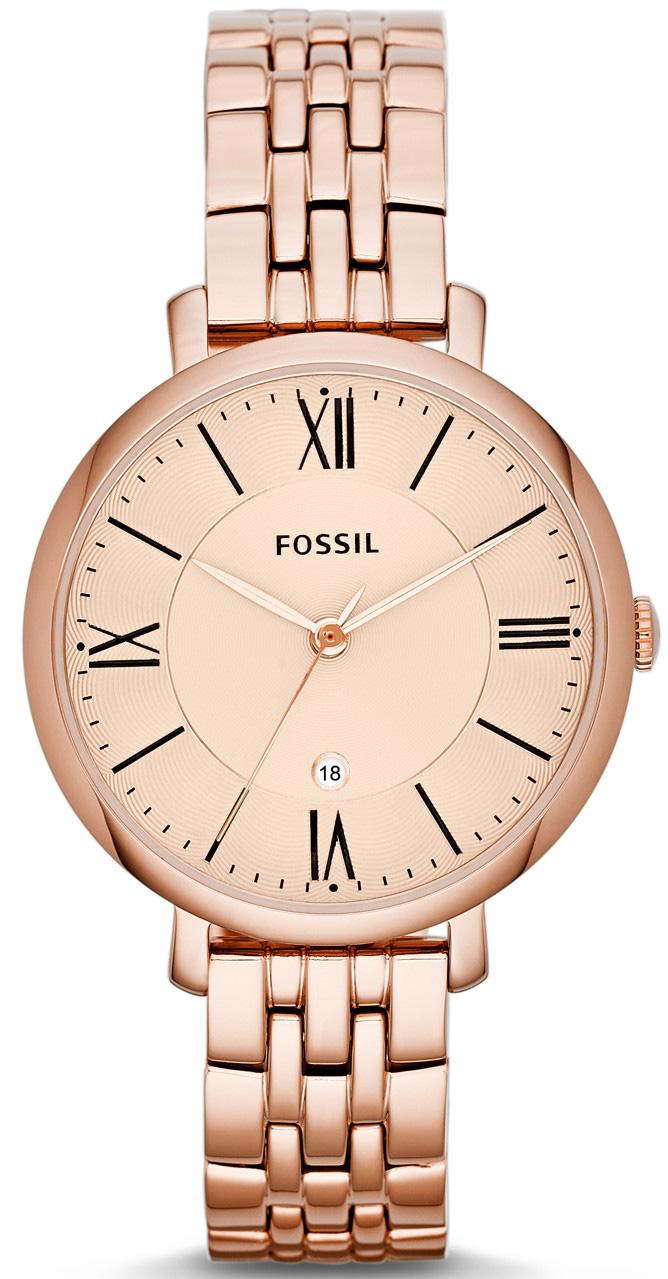 Fossil ES3435 34 mm Rose Gold Çelik Kordon Analog Kadın Kol Saati