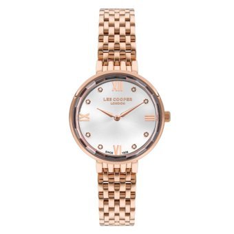 Lee Cooper LC07610.430 40 mm Rose Gold Çelik Kordon Analog Kadın Kol Saati