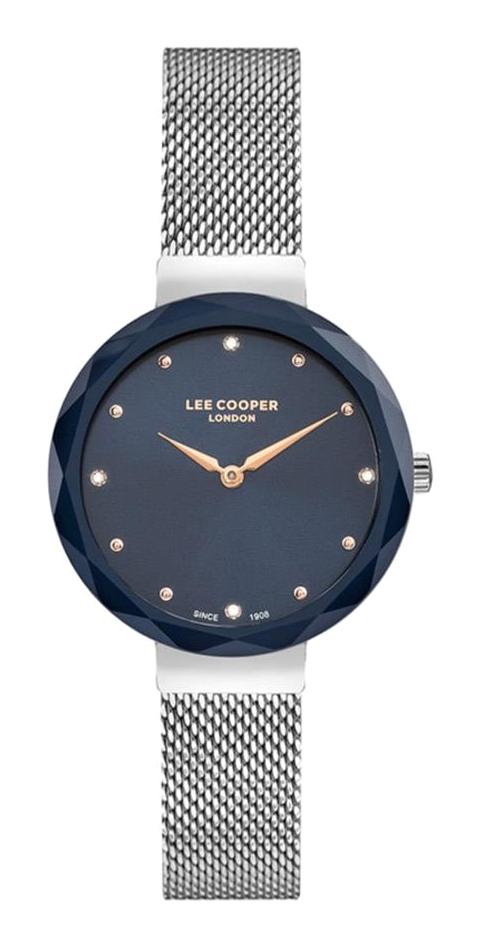 Lee Cooper LC07237.390 40 mm Gri Metal Kordon Analog Kadın Kol Saati