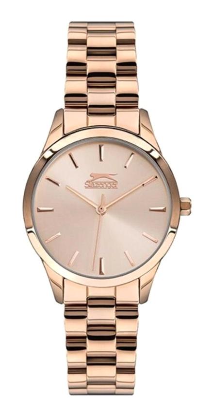 Slazenger SL.09.1915.3.02 34 mm Rose Gold Çelik Kordon Analog Kadın Kol Saati