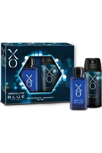 Xo Absolute Blue İkili Erkek Parfüm Deodorant Seti EDT 100 ml + 125 ml Deodorant