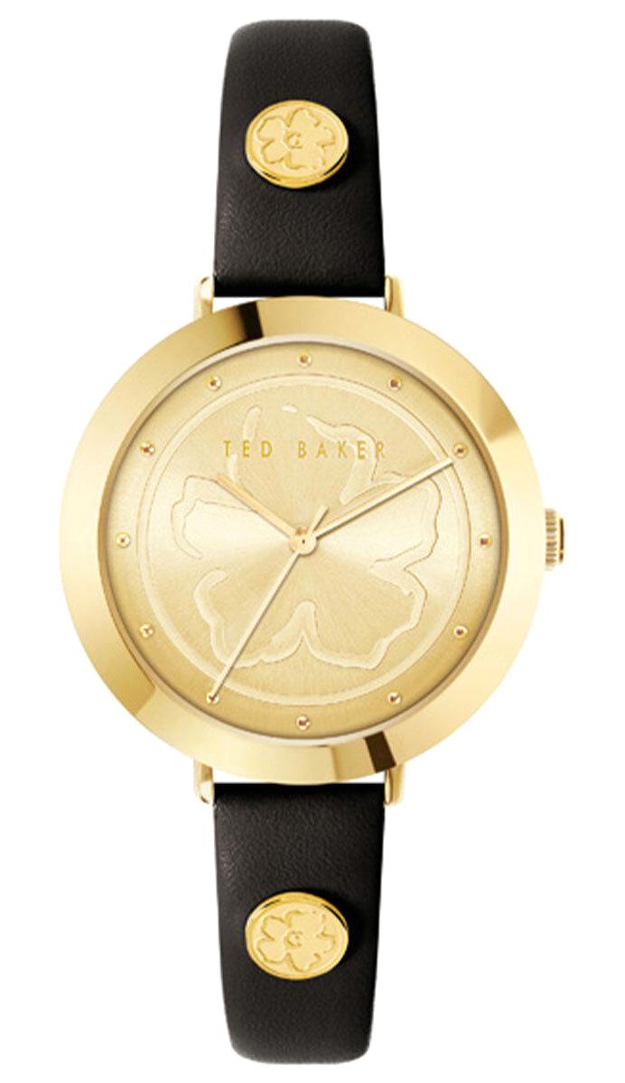 Ted Baker TBBKPAMF205 34 mm Siyah Deri Kordon Analog Kadın Kol Saati