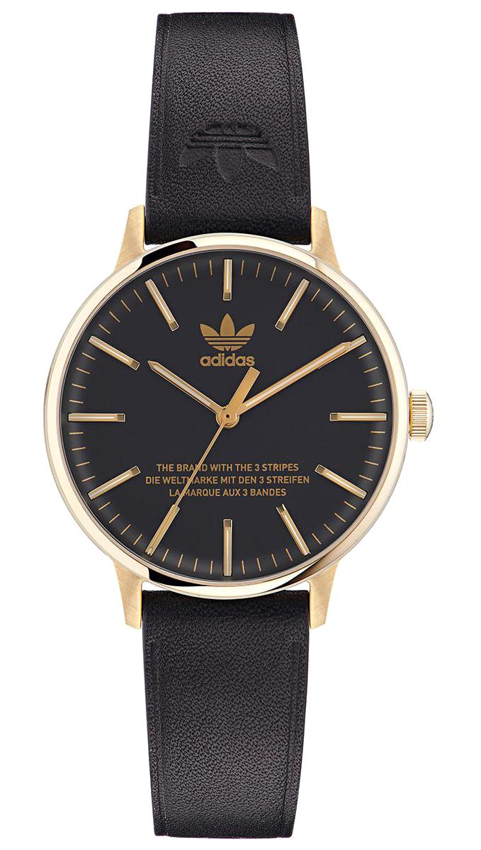 Adidas ADAOSY22574 35 mm Siyah Deri Kordon Analog Kadın Kol Saati